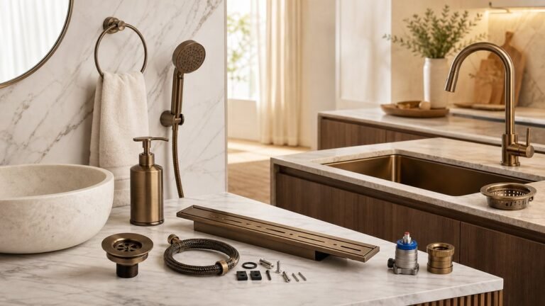 kitchen and bathroom accessory quantity takeoff for faucet projects