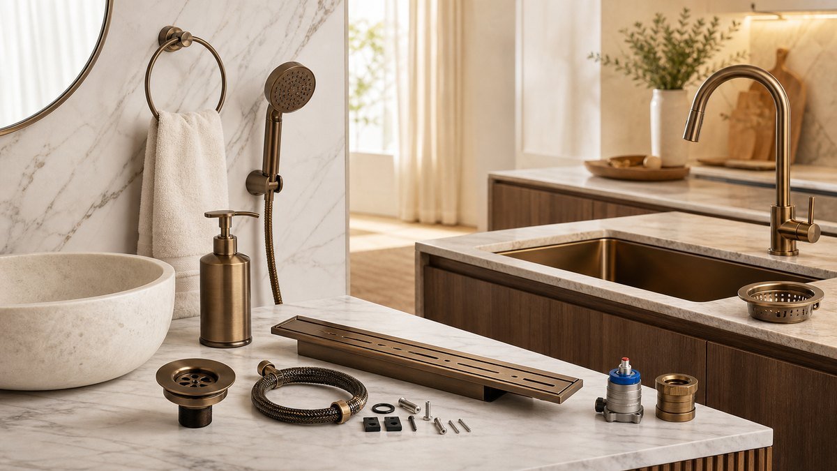 kitchen and bathroom accessory quantity takeoff for faucet projects