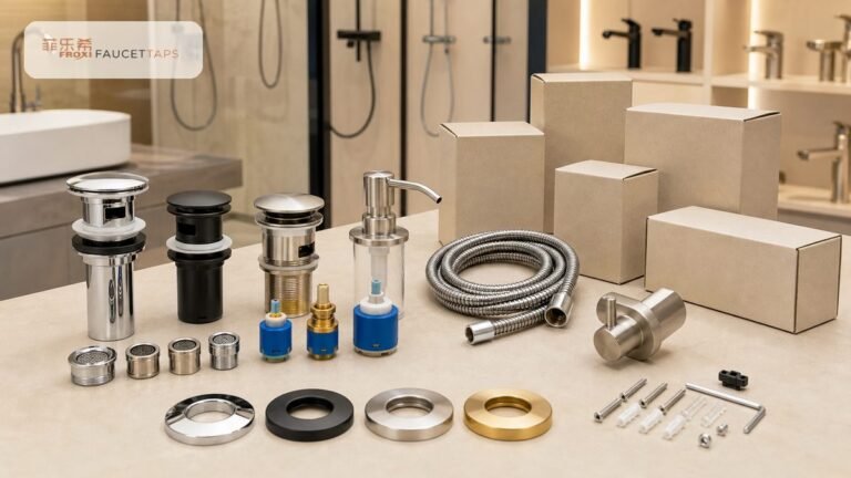 organized faucet accessory reorder kits for kitchen and bathroom projects
