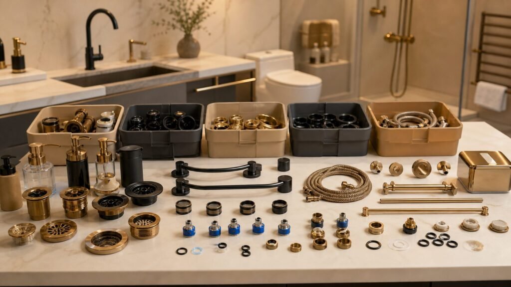 faucet accessory replenishment kits for contractor service stock
