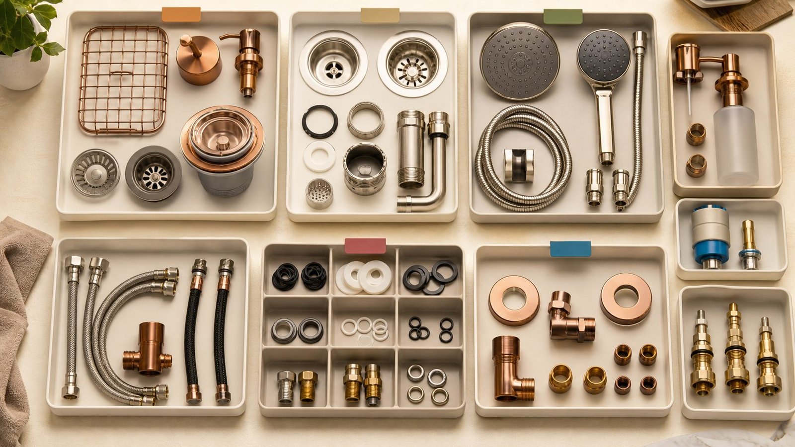 faucet accessory replenishment kits for contractor and wholesale service stock