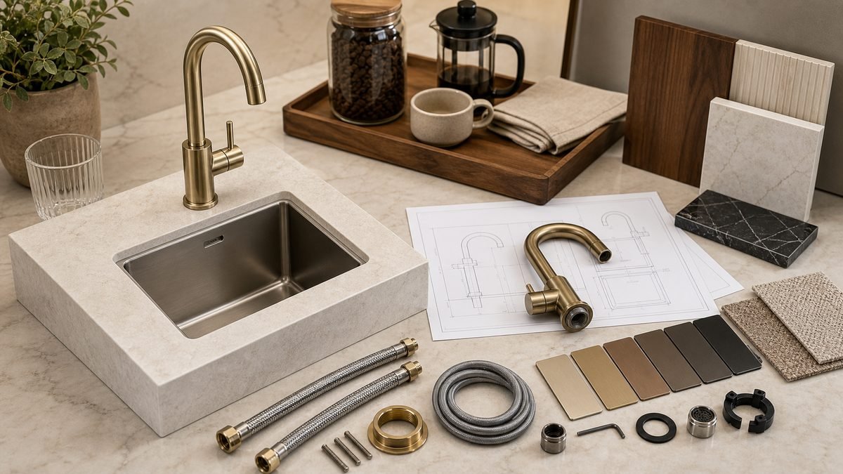 bar faucet specification checklist for coffee bars and pantry sinks