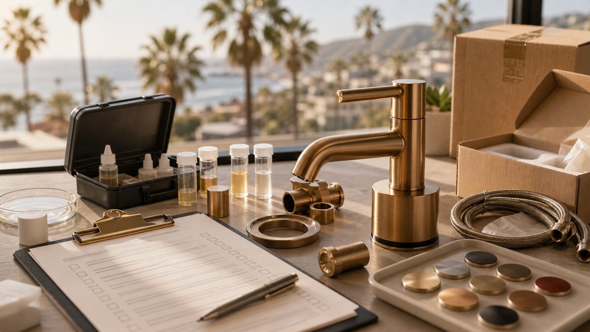 Prop 65 faucet material and lead compliance checklist for suppliers