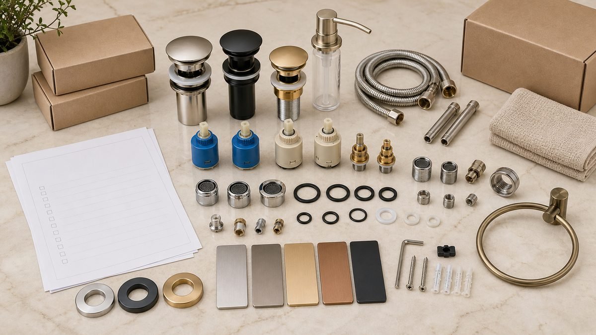 faucet replacement parts checklist for importers and after-sales teams