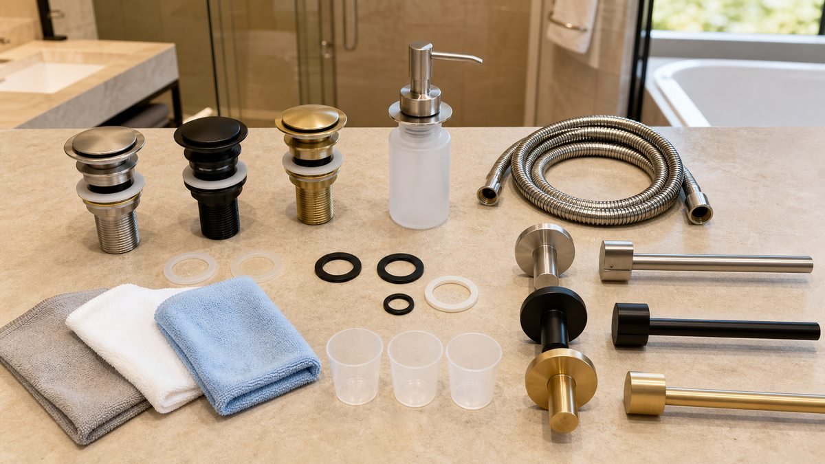 bathroom drains dispenser hose towel hardware and blank chemical test cups
