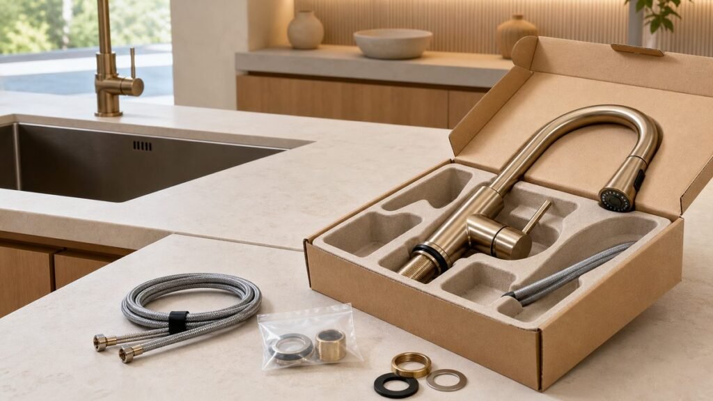Kitchen Faucet Export Packaging and Arrival Inspection for Importers Featured Image