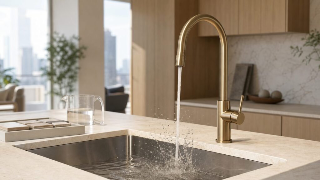 Kitchen Faucet Flow and Splash Testing Across Sink Types Featured Image