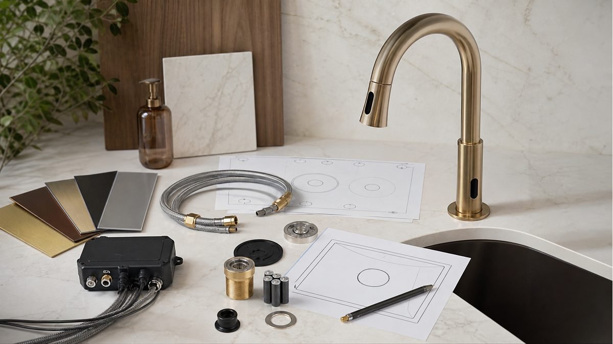 kitchen sensor faucet installation planning for project kitchens