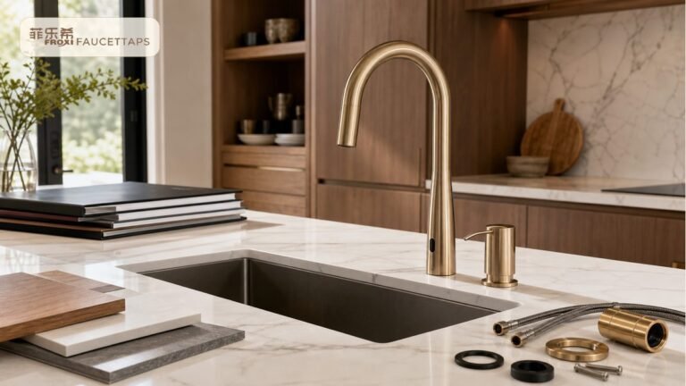 kitchen sensor faucet for hotel apartment and shared kitchen procurement