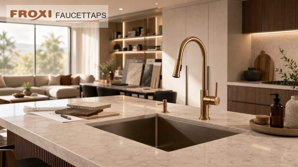 kitchen sink faucet specification for multi-unit and hospitality projects