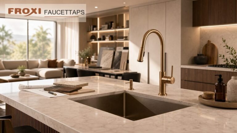 kitchen sink faucet specification for multi-unit and hospitality projects