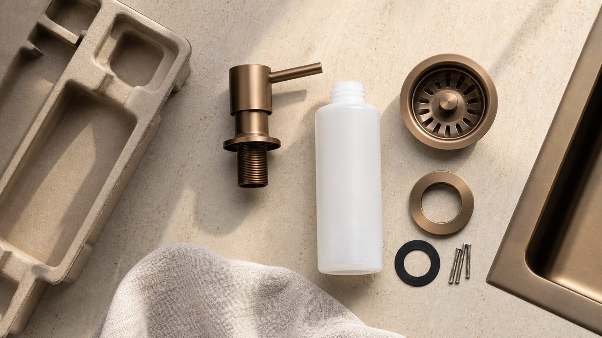 kitchen soap dispenser refill planning for a premium B2B specification