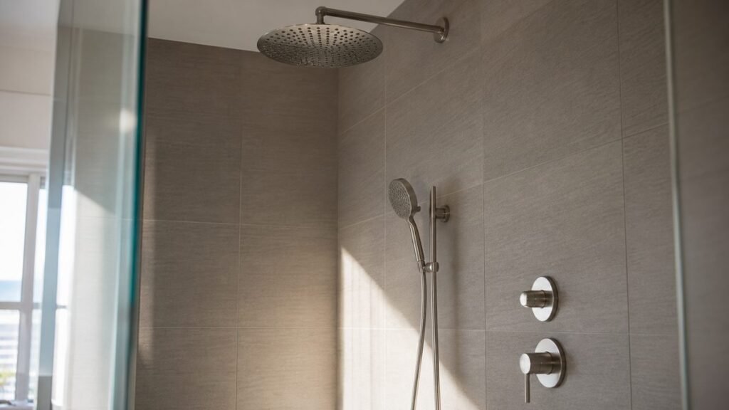 Large Rain Shower Cleaning and Care Plan for Hotel Bathrooms