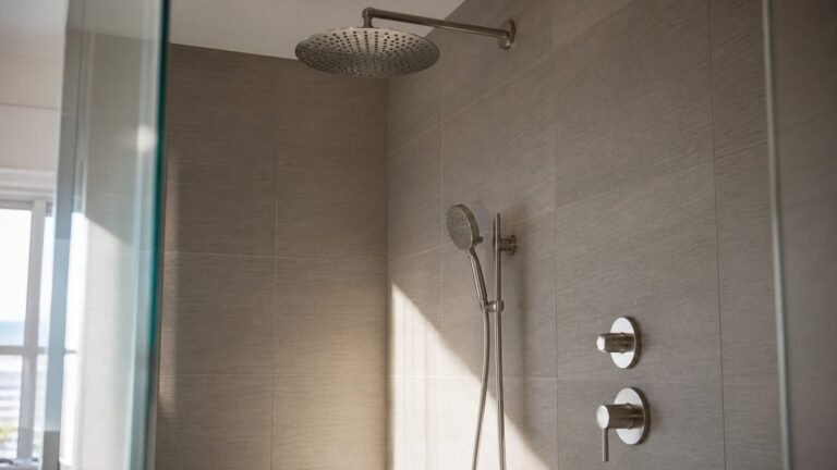 Large Rain Shower Cleaning and Care Plan for Hotel Bathrooms