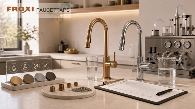NSF ANSI 61 drinking water faucet certification and lead-free material review