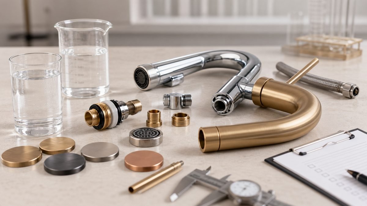 NSF ANSI 61 faucet components and drinking water material testing