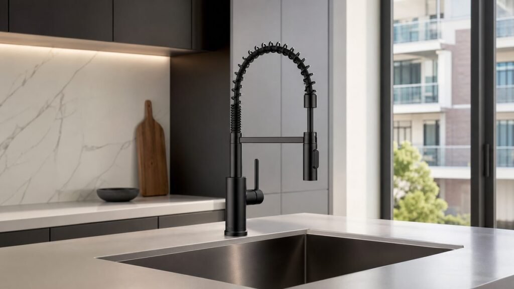 Pull-Down Kitchen Faucet Mounting Stability for Apartment Projects