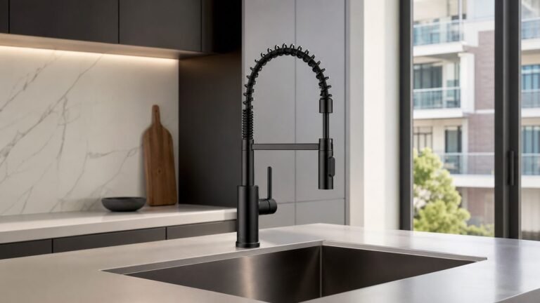 Pull-Down Kitchen Faucet Mounting Stability for Apartment Projects